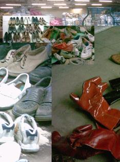 Abnehmer gebrauchte Schuhe Osteuropa Balkanstaaten Ostafrika Pakistan