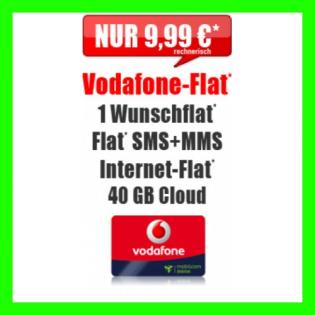 Vodafone Flat 4 You Aktion 9 99