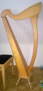 Hakenharfe Glissando 34 Saiten Nylon zu verkaufen