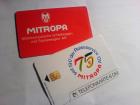 Seltene Telefonkarte 75 Jahre Mitropa limitierte Auflage voll