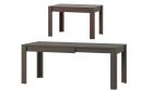Tisch SYRIUS 120-190 x 80 x 76 cm Wenge Esszimmer 4-8 Personen Esstisch ausziehb